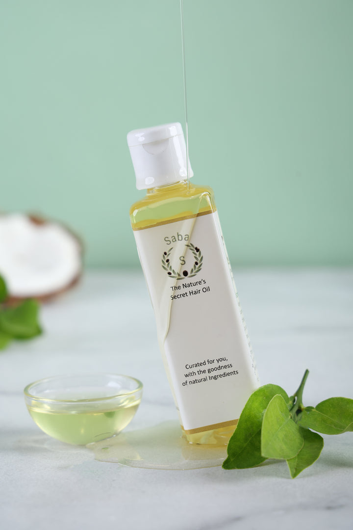 Saba The Nature’s Secret Hair Oil – Natural Hair Care Oil